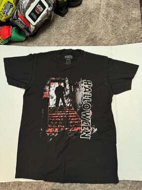 American Classics Halloween Michael Myers Top of the Stairs Graphic T-Shirt